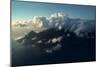 Aerial of Saba, a Tiny Dutch Caribean Windward Island with a 3000 Mountain Peak Soari…, 1985 (Photo-Nathan Benn-Mounted Giclee Print
