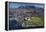 Aerial of Stadium, Golf Club, Table Mountain, Cape Town, South Africa-David Wall-Framed Premier Image Canvas