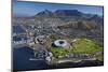 Aerial of Stadium, Golf Club, Table Mountain, Cape Town, South Africa-David Wall-Mounted Photographic Print