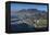 Aerial of Stadium,Waterfront, Table Mountain, Cape Town, South Africa-David Wall-Framed Premier Image Canvas