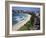 Aerial of the Beach and Road at Manly, Sydney, New South Wales, Australia, Pacific-Dominic Harcourt-webster-Framed Photographic Print