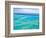 Aerial of the Great Barrier Reef, Whitsunday Coast, Queensland, Australia-Walter Bibikow-Framed Photographic Print