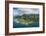 Aerial of the Napali Coast, Kauai, Hawaii, United States of America, Pacific-Michael Runkel-Framed Photographic Print