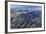 Aerial of the Rocky Mountain Front in Montana, USA-Chuck Haney-Framed Photographic Print