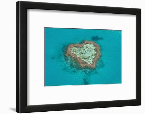 Aerial of the Whit Sunday Islands, Queensland, Australia, Pacific-Michael Runkel-Framed Photographic Print