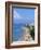 Aerial Parasail at Playa Los Muertos, Puerto Vallarta, Mexico-Bill Bachmann-Framed Photographic Print