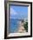 Aerial Parasail at Playa Los Muertos, Puerto Vallarta, Mexico-Bill Bachmann-Framed Photographic Print