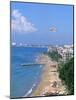 Aerial Parasail at Playa Los Muertos, Puerto Vallarta, Mexico-Bill Bachmann-Mounted Photographic Print