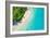 Aerial Photo of Beautiful Paradise Maldives - Tropical Beach on Island-Jag_cz-Framed Photographic Print