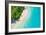 Aerial Photo of Beautiful Paradise Maldives - Tropical Beach on Island-Jag_cz-Framed Photographic Print