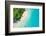 Aerial Photo of Beautiful Paradise Maldives - Tropical Beach on Island-Jag_cz-Framed Photographic Print