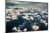 Aerial photo of Southeast Alaska-Mark A Johnson-Mounted Photographic Print