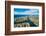 Aerial photograph of the Surfers Paradise skyline, Gold Coast, Queensland, Australia-Mark A Johnson-Framed Photographic Print