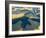 Aerial Photography at Harvest Time in the Palouse Region of Eastern Washington-Julie Eggers-Framed Photographic Print