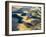 Aerial Photography at Harvest Time in the Palouse Region of Eastern Washington-Julie Eggers-Framed Photographic Print