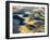 Aerial Photography at Harvest Time in the Palouse Region of Eastern Washington-Julie Eggers-Framed Photographic Print