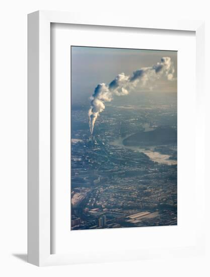 Aerial Picture, Berlin, Figuring Environmental Pollution-Catharina Lux-Framed Photographic Print