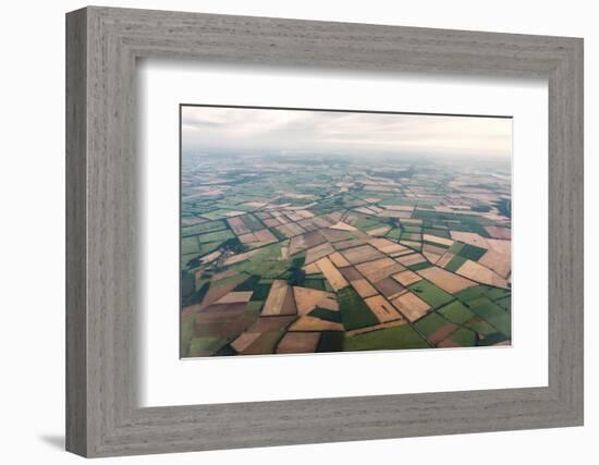 Aerial Picture, State of Brandenburg, Fields-Catharina Lux-Framed Photographic Print