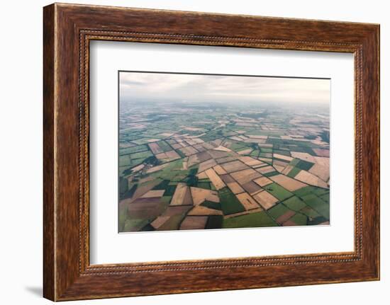 Aerial Picture, State of Brandenburg, Fields-Catharina Lux-Framed Photographic Print