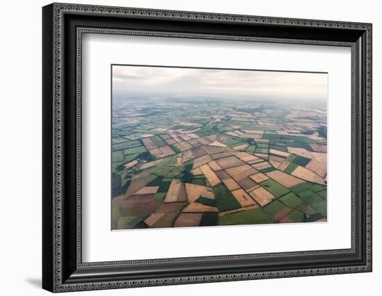 Aerial Picture, State of Brandenburg, Fields-Catharina Lux-Framed Photographic Print