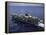 Aerial Side View of Aircraft Carrier USS Independence-null-Framed Premier Image Canvas