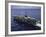 Aerial Side View of Aircraft Carrier USS Independence-null-Framed Premium Photographic Print