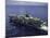 Aerial Side View of Aircraft Carrier USS Independence-null-Mounted Premium Photographic Print