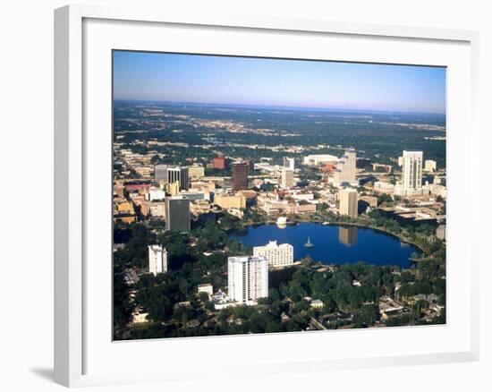 Aerial Skyline, Orlando, Florida-Bill Bachmann-Framed Photographic Print