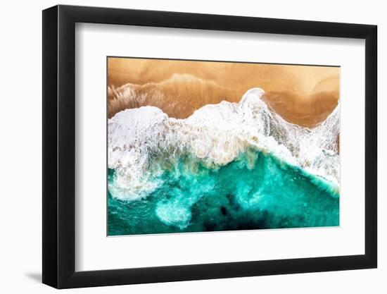 Aerial Summer - Golden Beach Sand-Philippe HUGONNARD-Framed Photographic Print