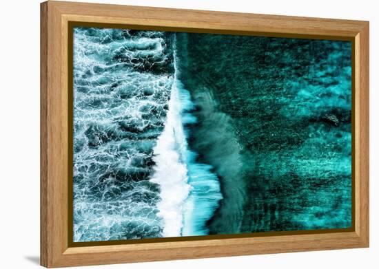 Aerial Summer - Jade Immersion-Philippe HUGONNARD-Framed Premier Image Canvas