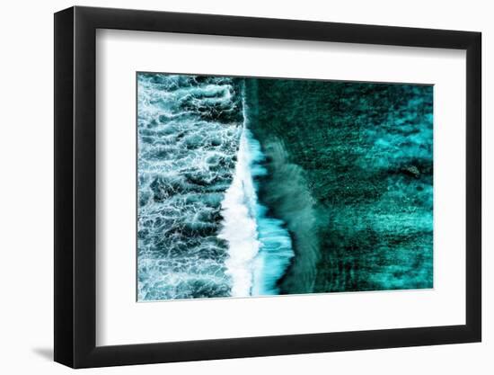 Aerial Summer - Jade Immersion-Philippe HUGONNARD-Framed Photographic Print