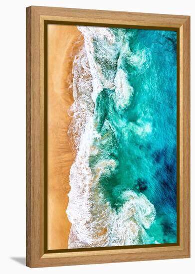 Aerial Summer - Pure Ocean-Philippe HUGONNARD-Framed Premier Image Canvas