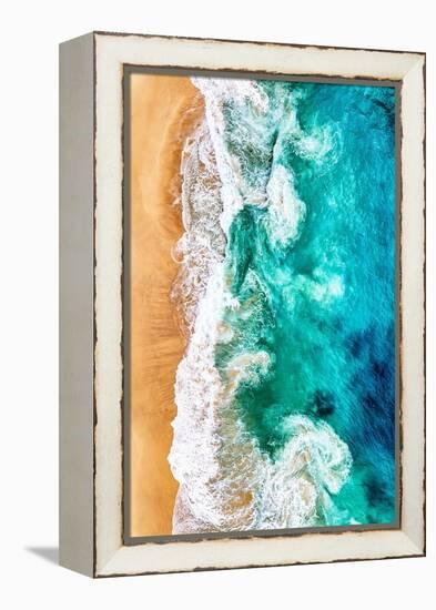 Aerial Summer - Pure Ocean-Philippe HUGONNARD-Framed Premier Image Canvas