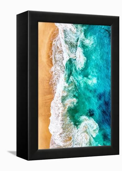 Aerial Summer - Pure Ocean-Philippe HUGONNARD-Framed Premier Image Canvas