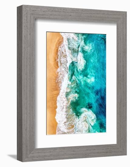 Aerial Summer - Pure Ocean-Philippe HUGONNARD-Framed Photographic Print