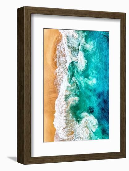 Aerial Summer - Pure Ocean-Philippe HUGONNARD-Framed Photographic Print