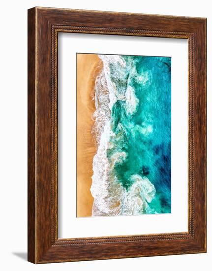 Aerial Summer - Pure Ocean-Philippe HUGONNARD-Framed Photographic Print