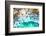 Aerial Summer - Sea Foam-Philippe HUGONNARD-Framed Photographic Print