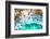 Aerial Summer - Sea Foam-Philippe HUGONNARD-Framed Photographic Print