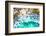 Aerial Summer - Sea Foam-Philippe HUGONNARD-Framed Photographic Print