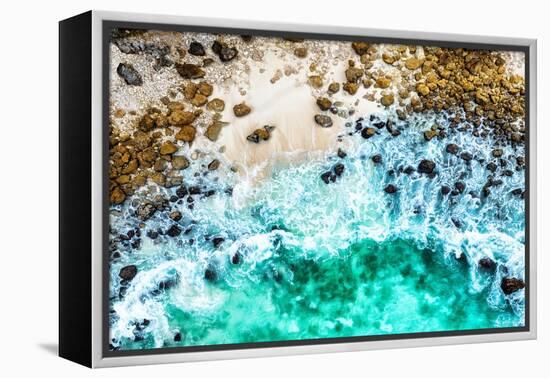 Aerial Summer - Sea Foam-Philippe HUGONNARD-Framed Premier Image Canvas