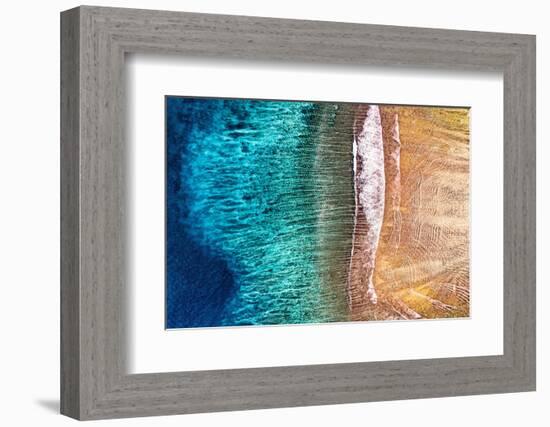 Aerial Summer - The Ocean Iris-Philippe HUGONNARD-Framed Photographic Print