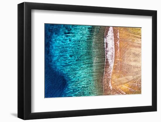 Aerial Summer - The Ocean Iris-Philippe HUGONNARD-Framed Photographic Print