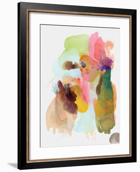 Aerial Sunset-Niya Christine-Framed Art Print