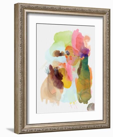 Aerial Sunset-Niya Christine-Framed Art Print