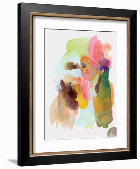 Aerial Sunset-Niya Christine-Framed Art Print