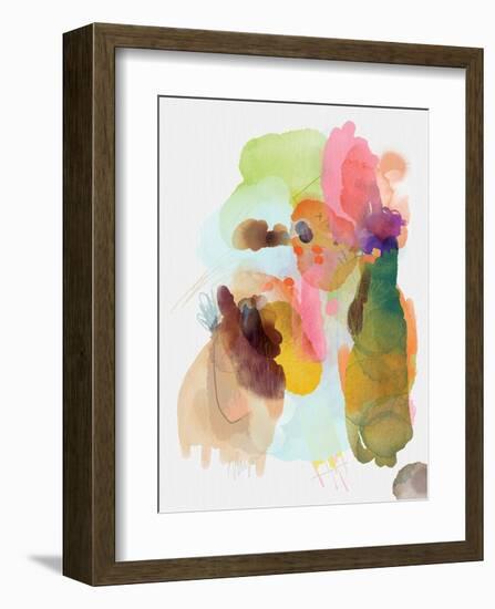 Aerial Sunset-Niya Christine-Framed Art Print