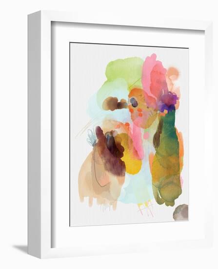 Aerial Sunset-Niya Christine-Framed Art Print