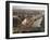 Aerial View Along the River Liffey, Dublin, Eire (Republic of Ireland)-Tim Hall-Framed Photographic Print