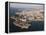 Aerial view, by drone, of Cadiz, Andalucia, Spain-Ben Pipe-Framed Premier Image Canvas